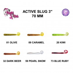 Crazy Fish Active Slug 7 Cm Silikon Yem