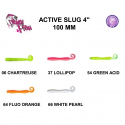 Crazy Fish Active Slug 10 Cm Silikon Yem