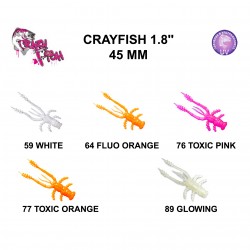 Crazy Fish Crayfish 4.5 Cm Silikon Yem
