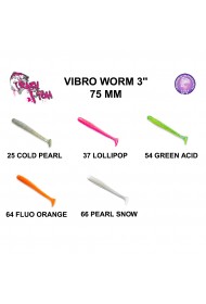 Crazy Fish Vibro Worm 7.5 Cm Silikon Yem