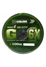 KABURA G-6X SHOT BRAIDX6 ÖRGÜ İP 100MT 