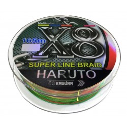 Kabura Haruto Super Line Braid x8 Multicolor 100 Mt Örgü İp