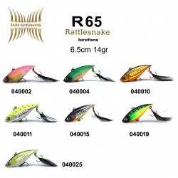 Lurefans Rattlesnake R65 6.5 Cm 14 Gr  Sahte Balık 